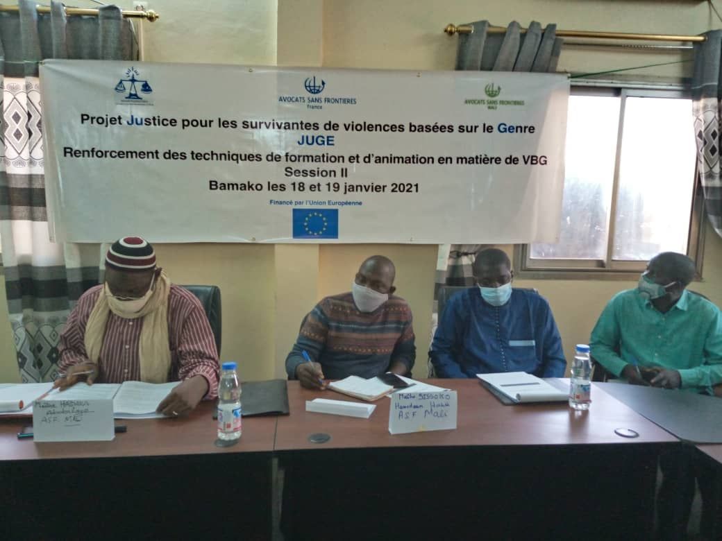 Illustration : Mali - Formations des formateurs