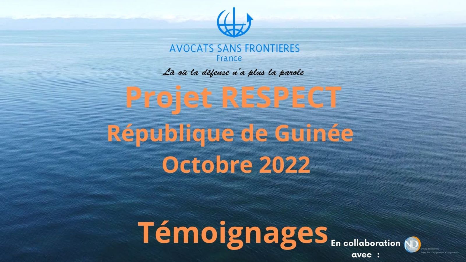 Illustration : Guinée : Retours sur le projet RESPECT