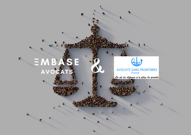 Illustration : Engagement solidaire : EMBASE AVOCATS soutient Avocats Sans Frontières France